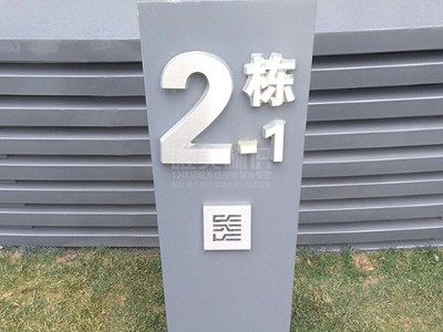 房地產(chǎn)小區(qū)標(biāo)識標(biāo)牌分類清單