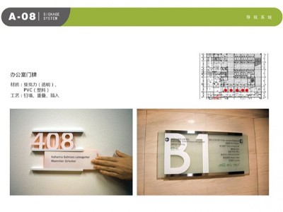 房地產(chǎn)售樓部辦公標識導視系統(tǒng)案例賞析