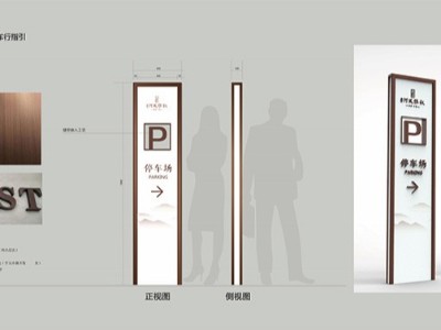 小區(qū)戶外園區(qū)標識牌安裝注意事項