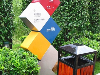 河南企業(yè)精神堡壘標(biāo)識牌設(shè)計材質(zhì)